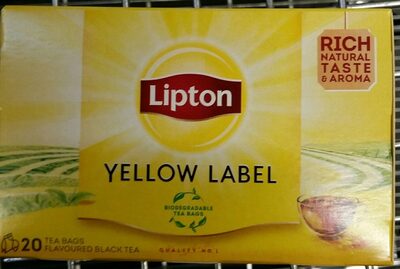 Lipton Yellow Label tea (50 bags)