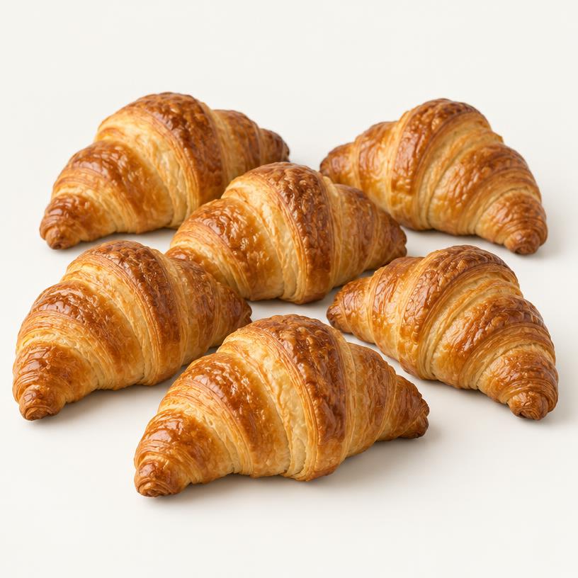 Butter croissants (6 st)